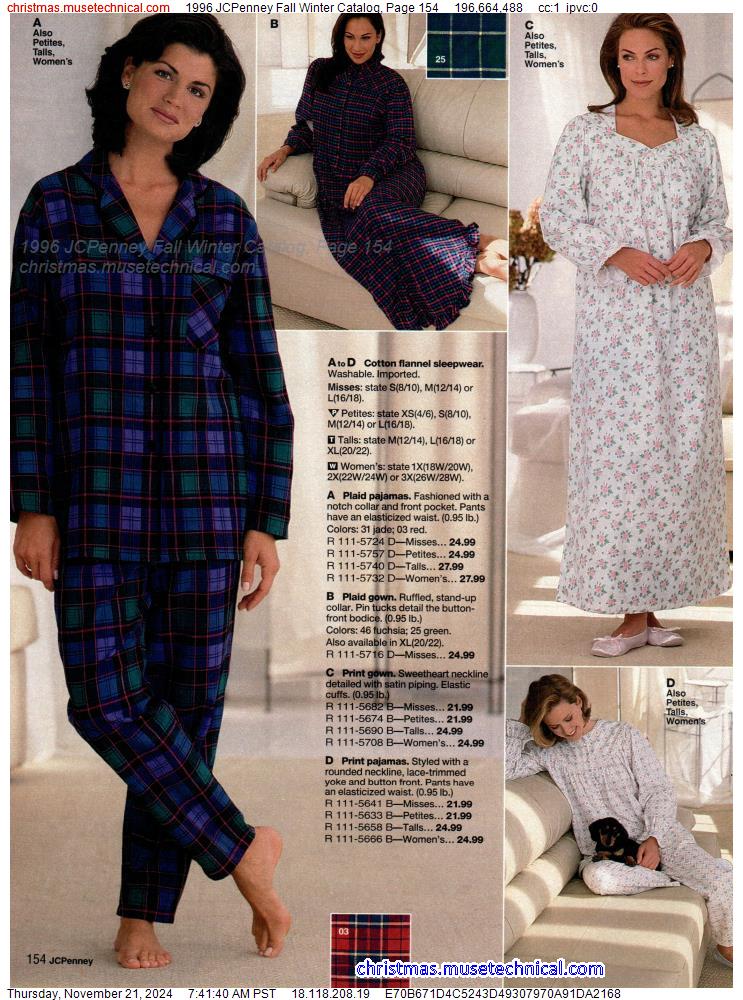 1996 JCPenney Fall Winter Catalog, Page 154