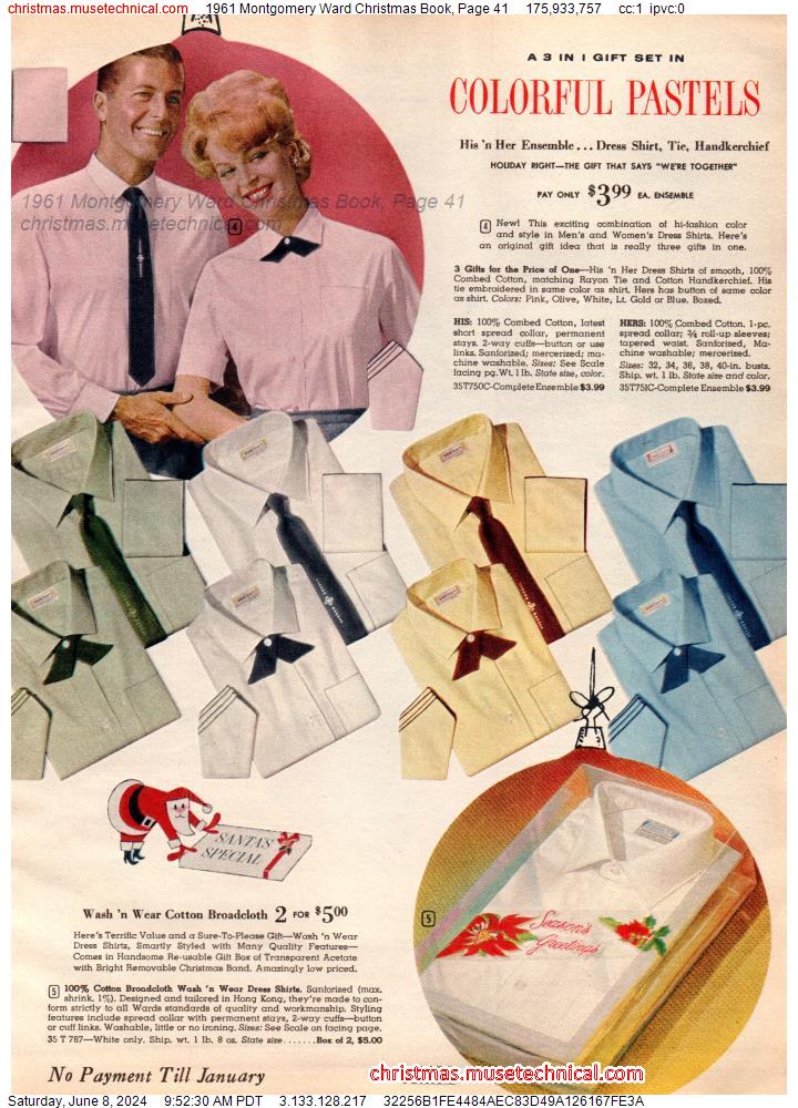 1961 Montgomery Ward Christmas Book, Page 41