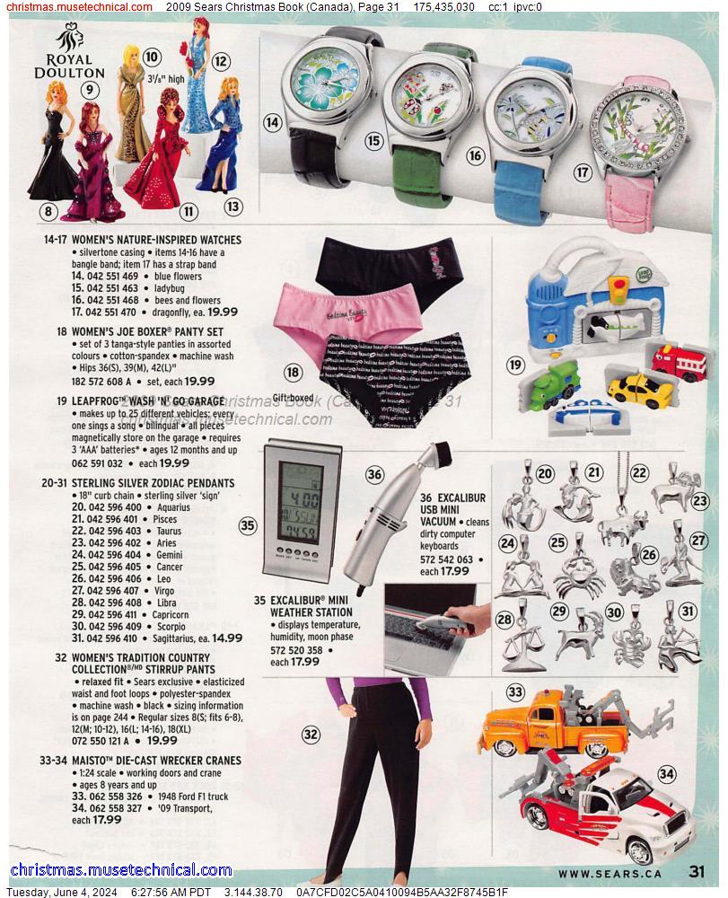2009 Sears Christmas Book (Canada), Page 31