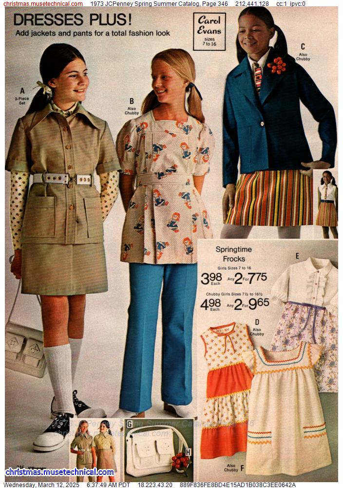 1973 JCPenney Spring Summer Catalog, Page 346