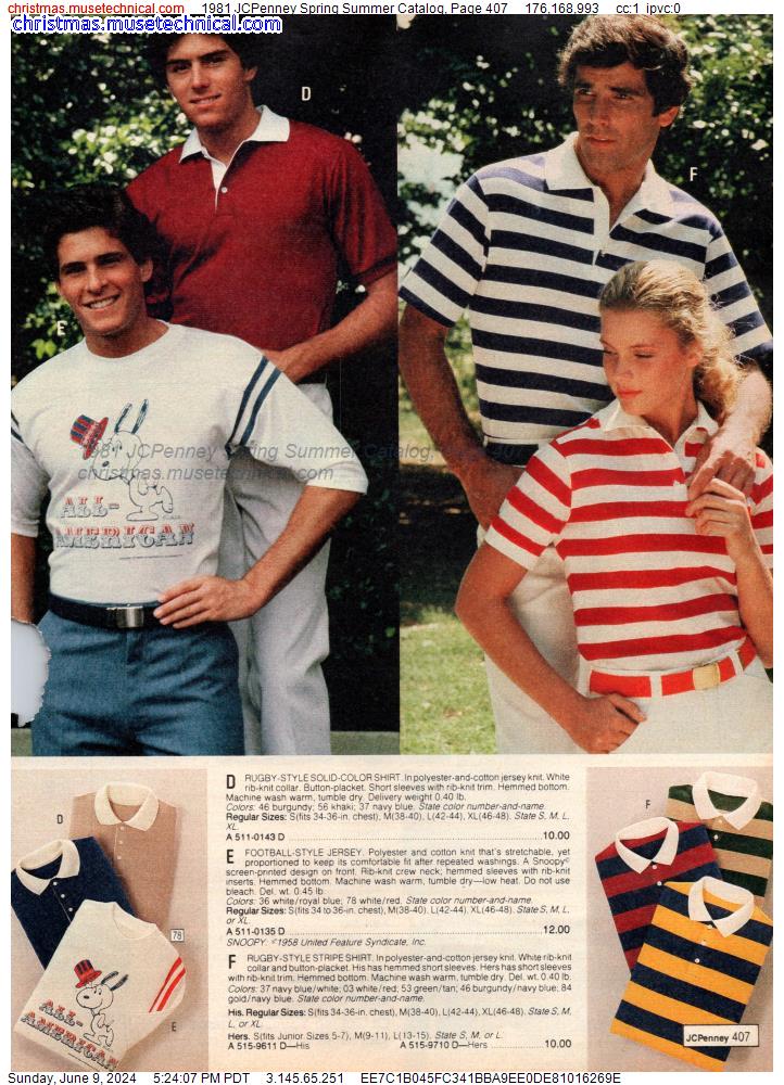 1981 JCPenney Spring Summer Catalog, Page 407