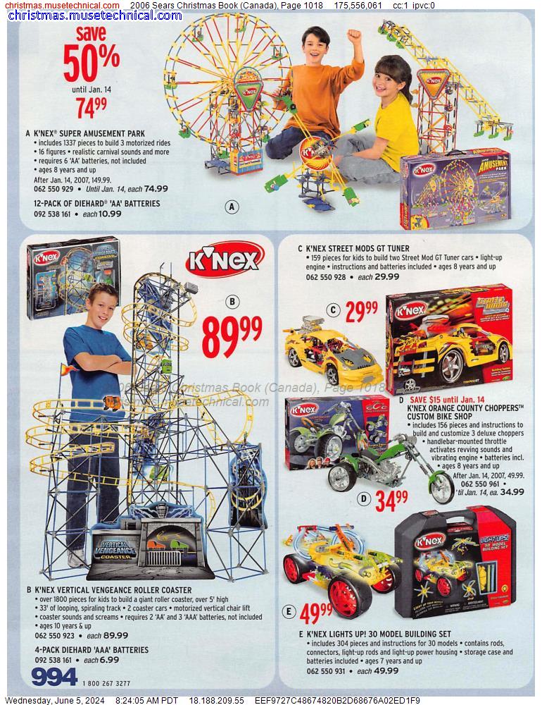 2006 Sears Christmas Book (Canada), Page 1018