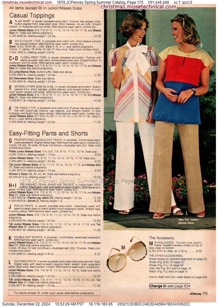 1978 JCPenney Spring Summer Catalog, Page 175