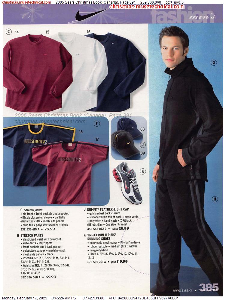 2005 Sears Christmas Book (Canada), Page 391