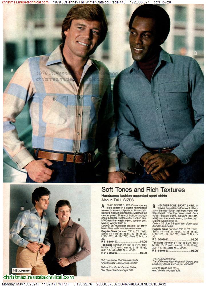1979 JCPenney Fall Winter Catalog, Page 448