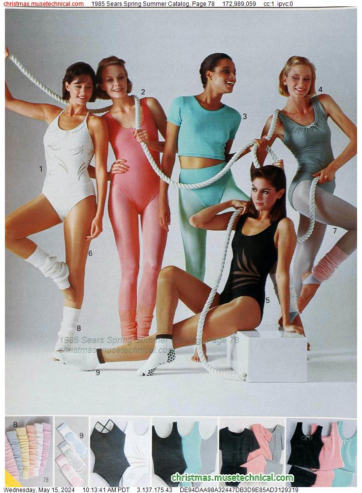 1985 Sears Spring Summer Catalog, Page 78