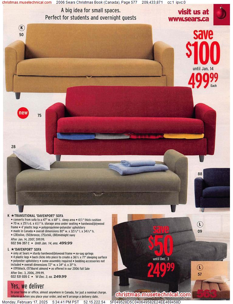 2006 Sears Christmas Book (Canada), Page 577