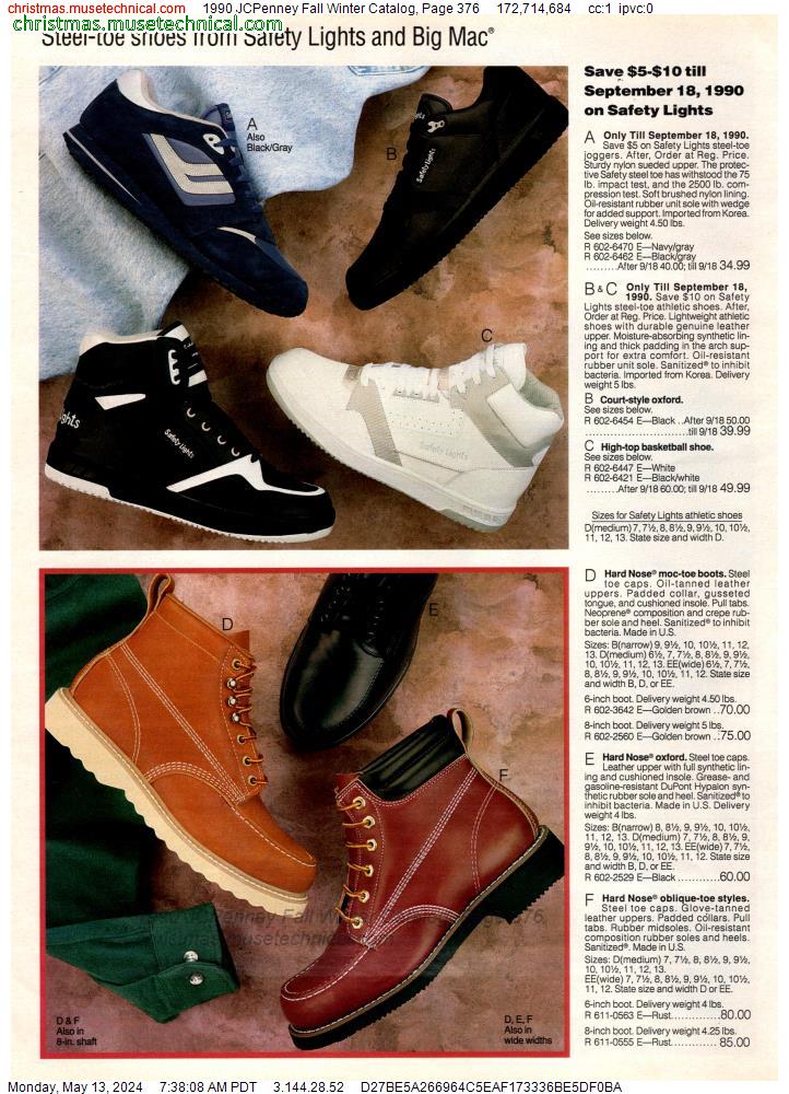 1990 JCPenney Fall Winter Catalog, Page 376