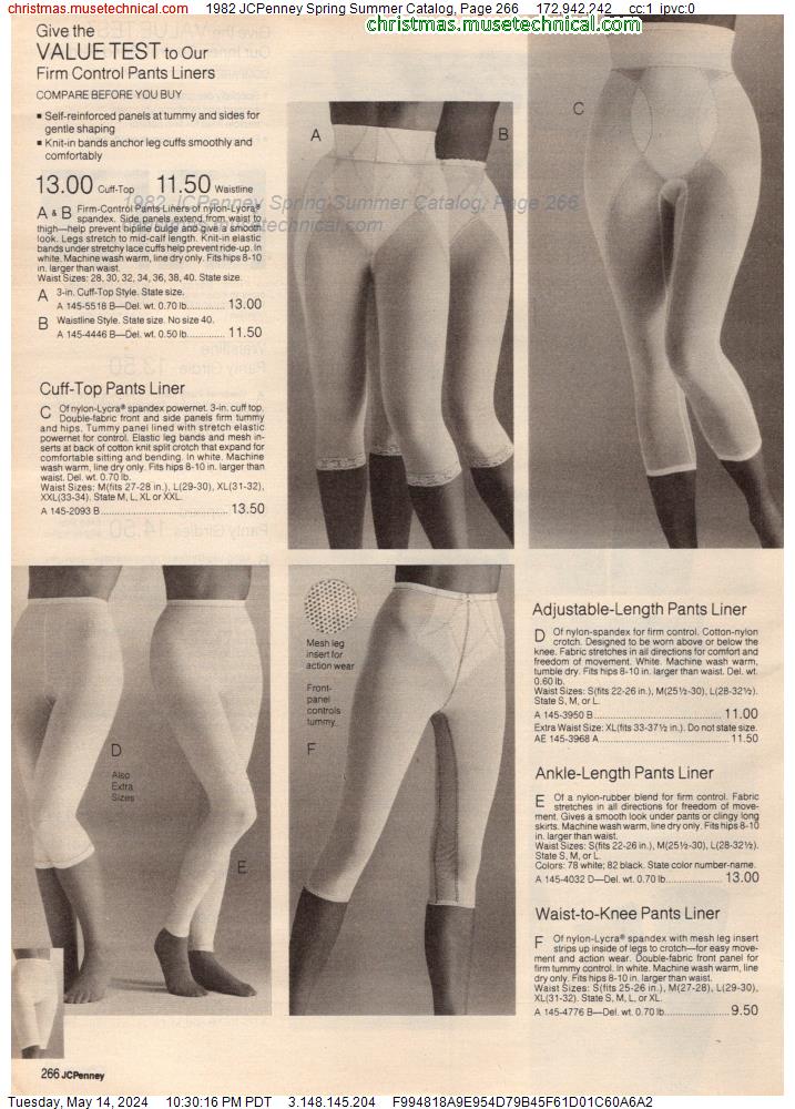 1982 JCPenney Spring Summer Catalog, Page 266