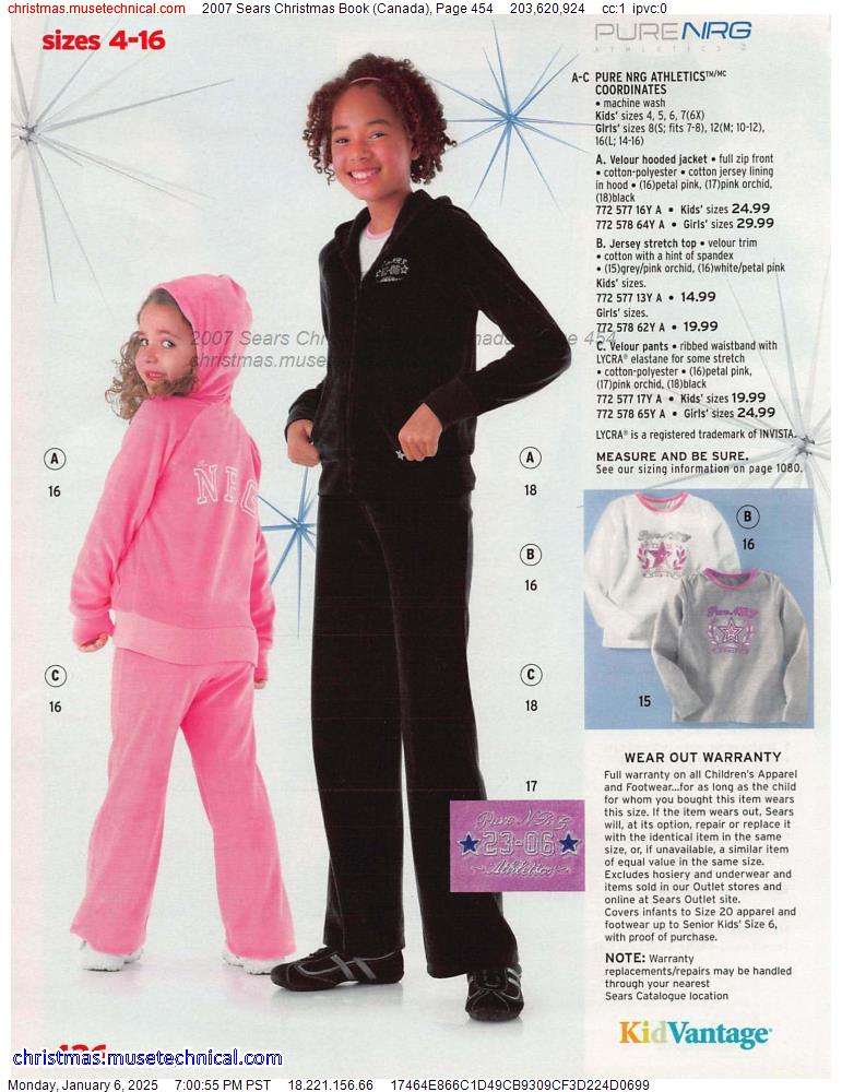 2007 Sears Christmas Book (Canada), Page 454