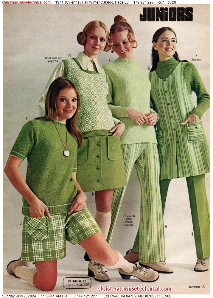 1971 JCPenney Fall Winter Catalog, Page 33
