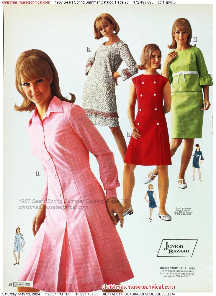 1967 Sears Spring Summer Catalog, Page 28