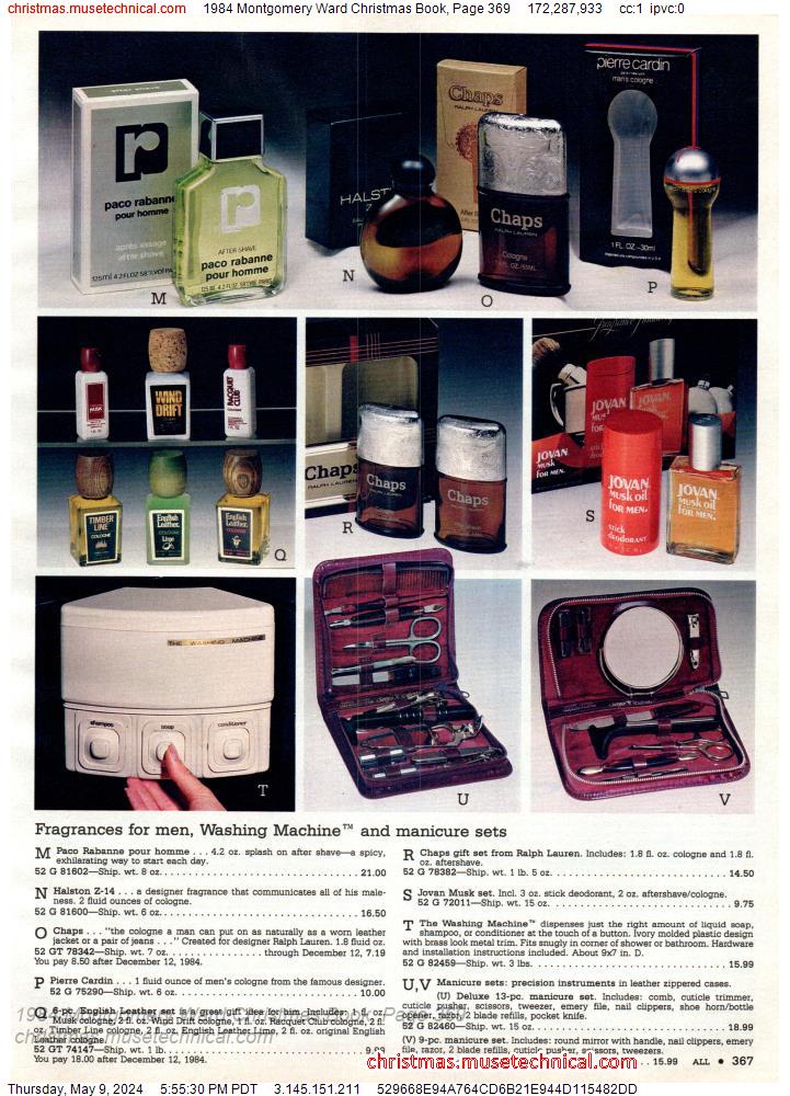 1984 Montgomery Ward Christmas Book, Page 369
