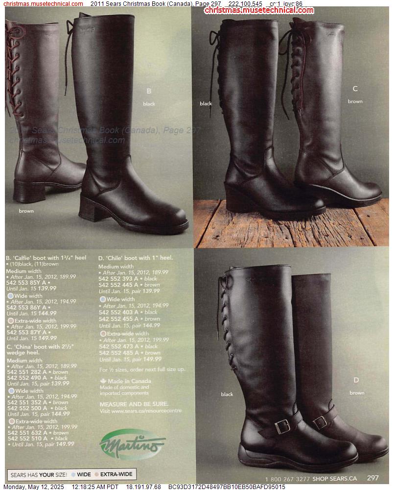 2011 Sears Christmas Book (Canada), Page 297