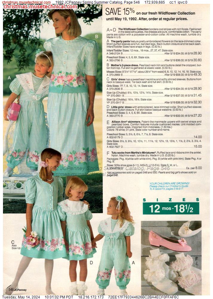 1992 JCPenney Spring Summer Catalog, Page 546