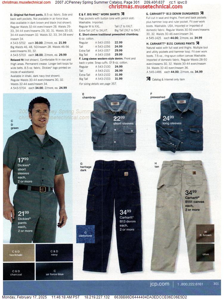 2007 JCPenney Spring Summer Catalog, Page 301