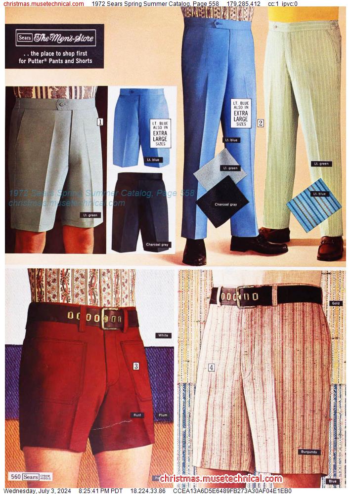 1972 Sears Spring Summer Catalog, Page 558