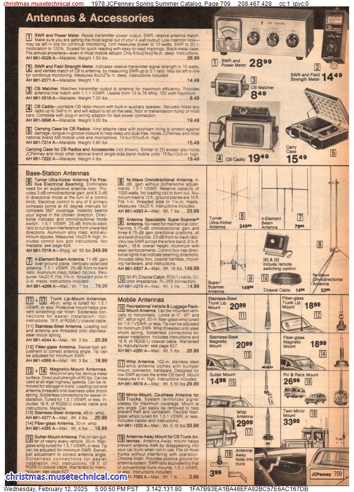 1978 JCPenney Spring Summer Catalog, Page 709