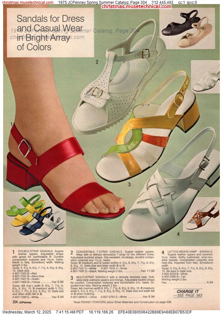 1975 JCPenney Spring Summer Catalog, Page 304