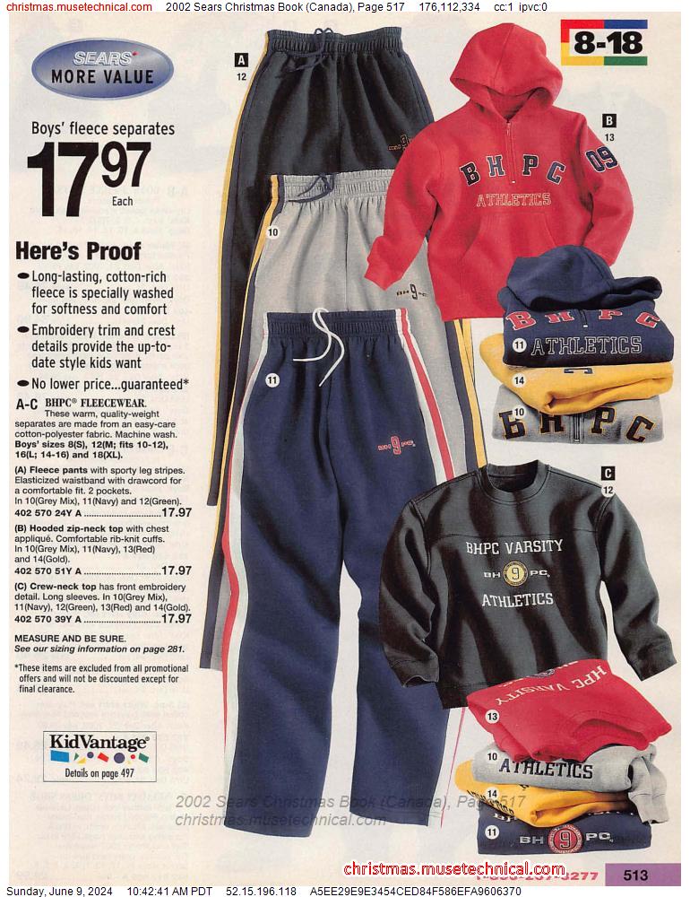 2002 Sears Christmas Book (Canada), Page 517