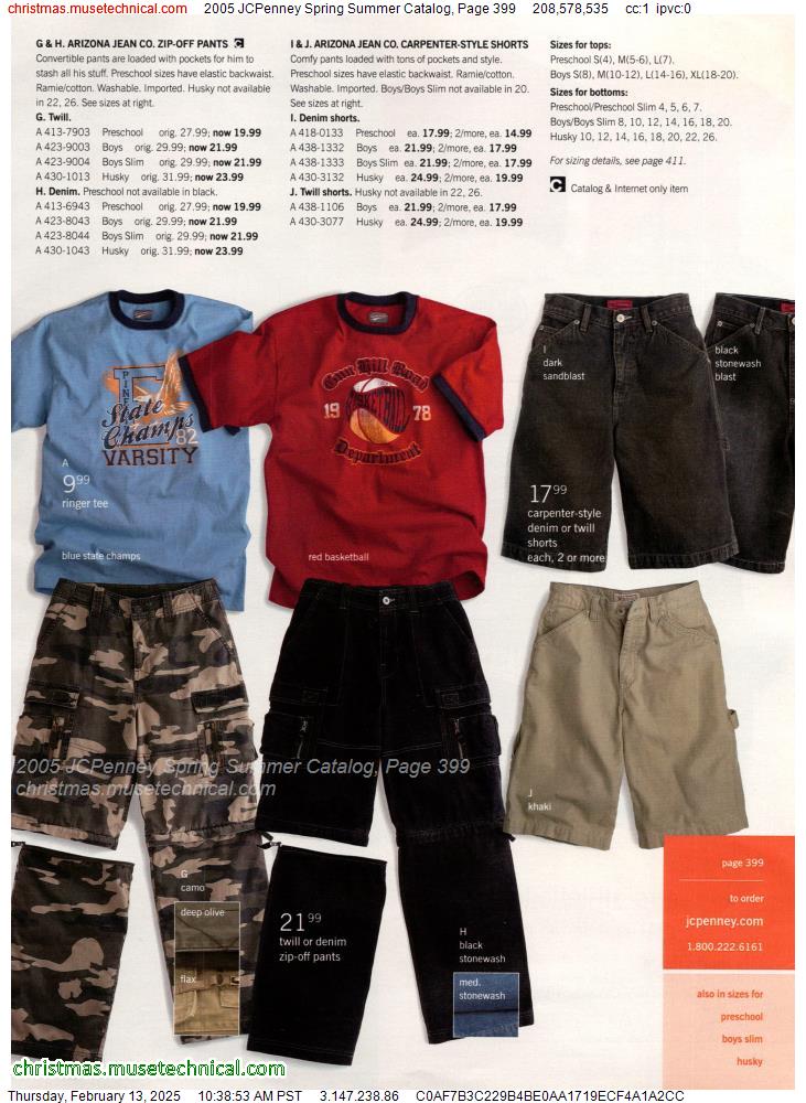 2005 JCPenney Spring Summer Catalog, Page 399