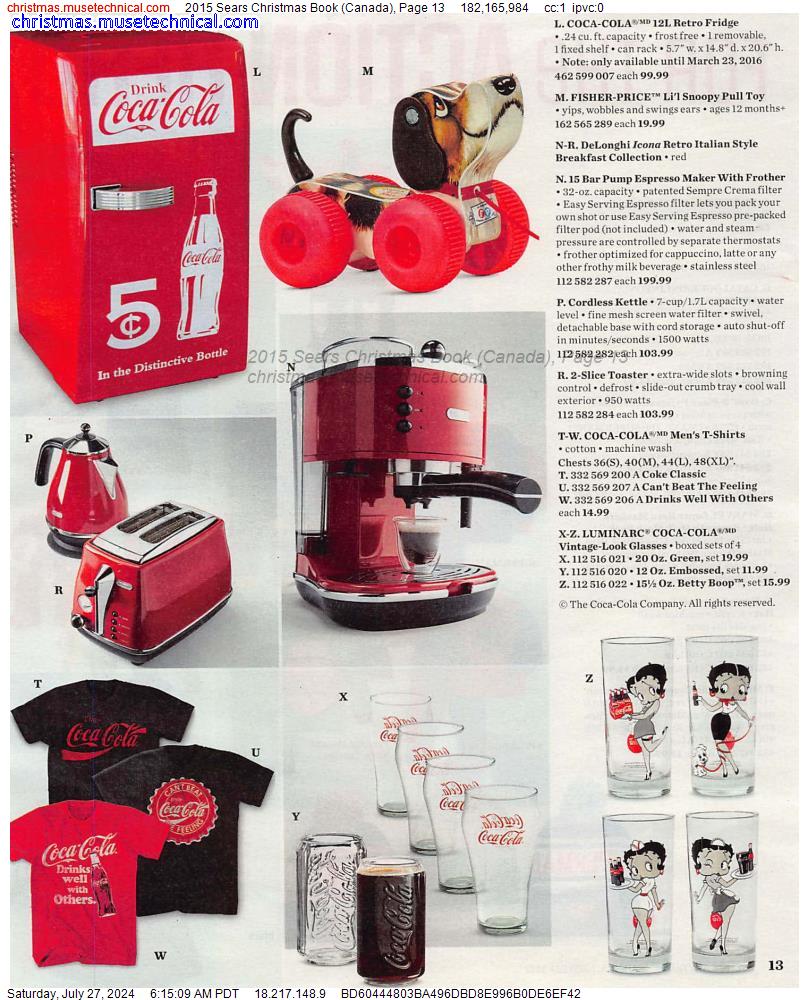 2015 Sears Christmas Book (Canada), Page 13