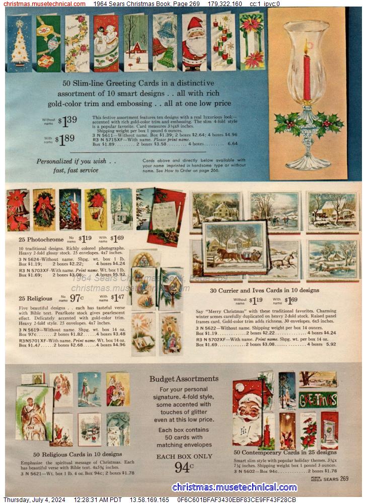 1964 Sears Christmas Book, Page 269
