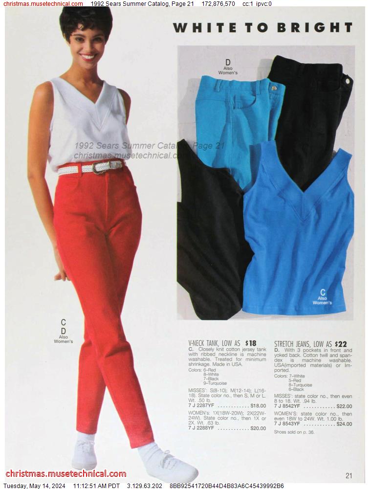 1992 Sears Summer Catalog, Page 21