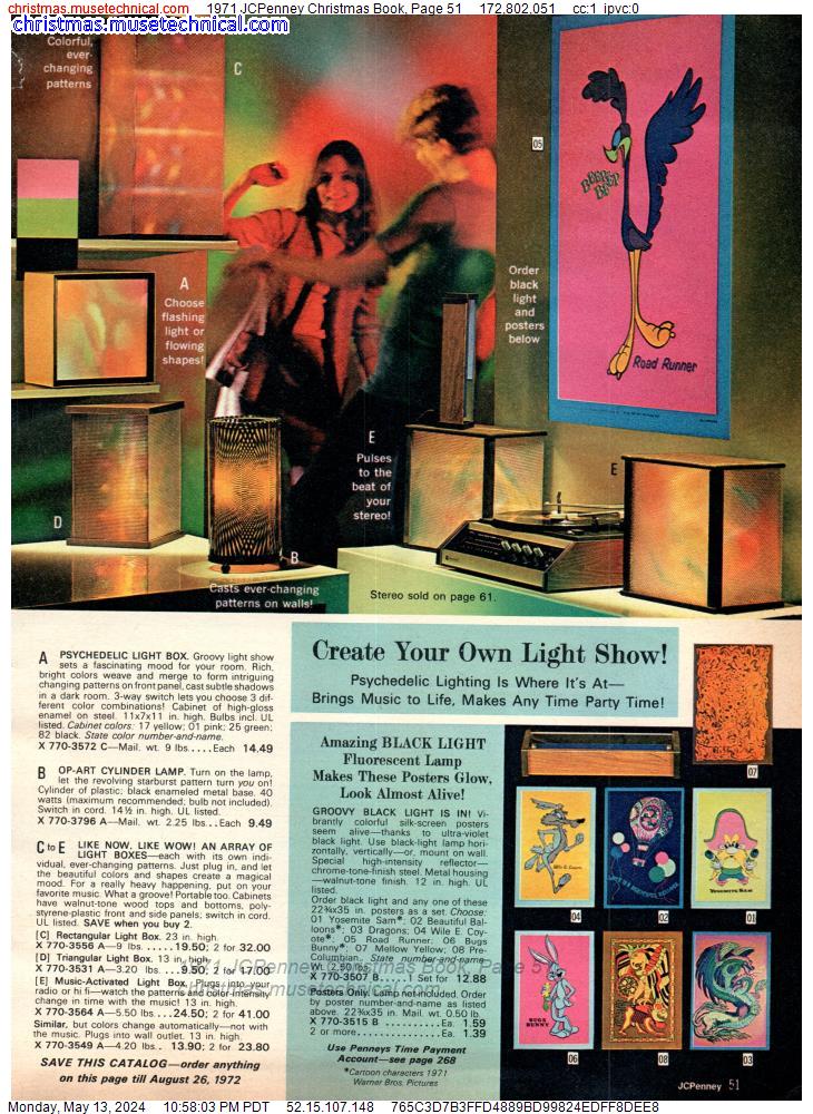 1971 JCPenney Christmas Book, Page 51