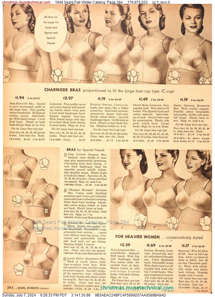 1948 Sears Fall Winter Catalog, Page 394