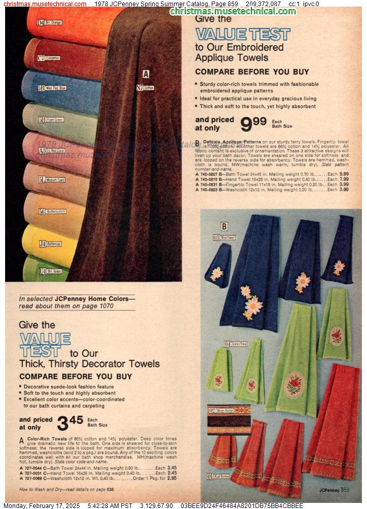 1978 JCPenney Spring Summer Catalog, Page 859