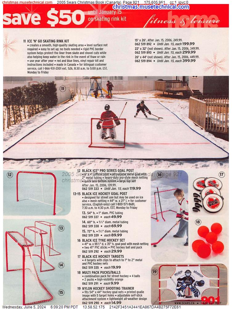 2005 Sears Christmas Book (Canada), Page 921