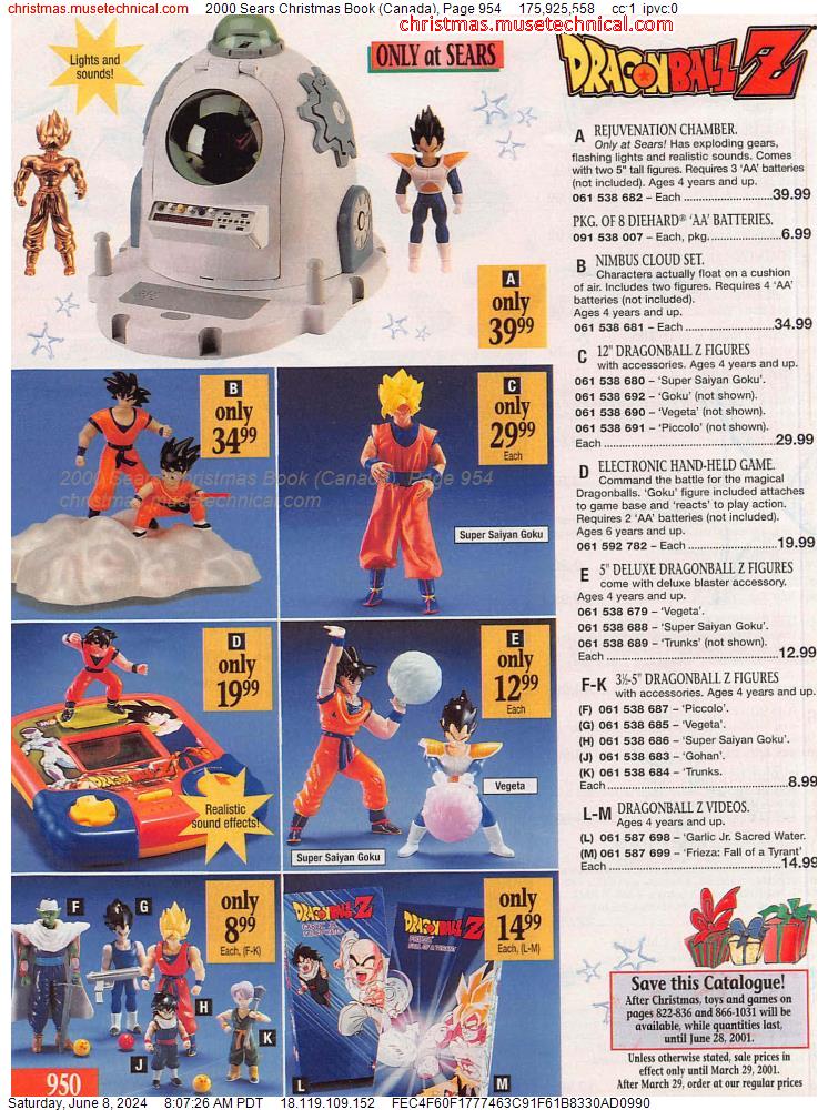2000 Sears Christmas Book (Canada), Page 954