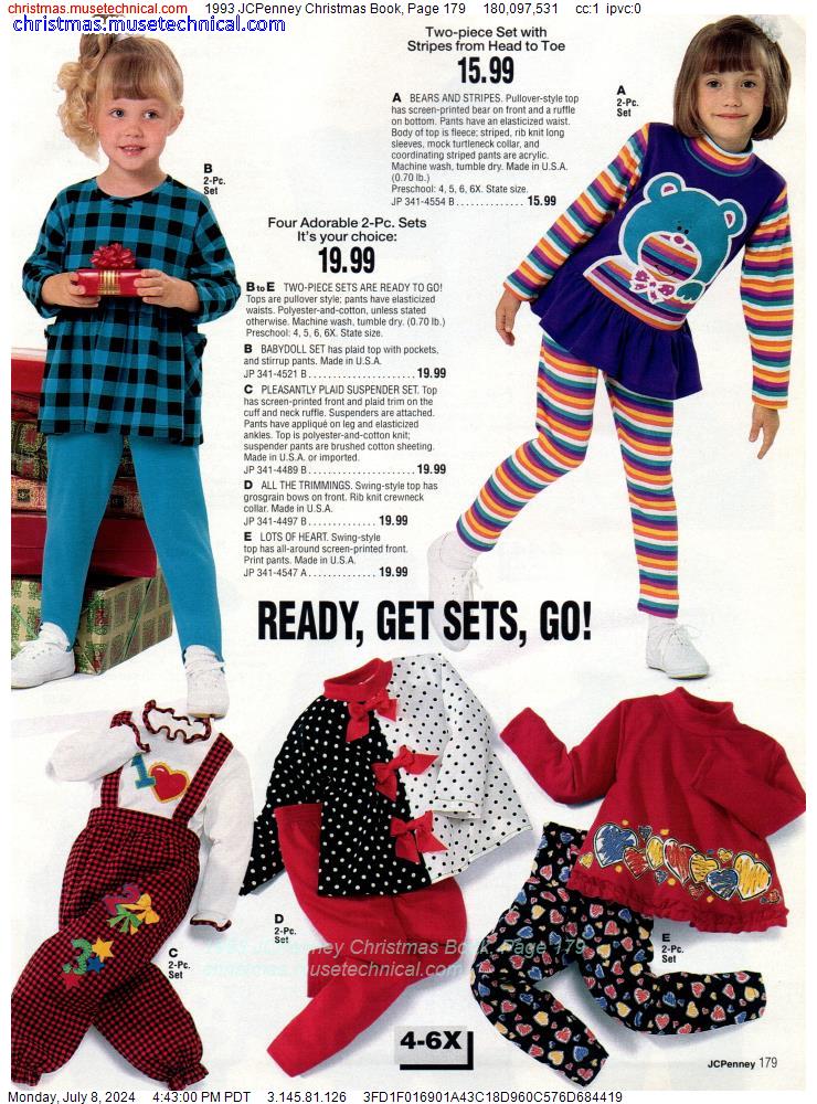 1993 JCPenney Christmas Book, Page 179