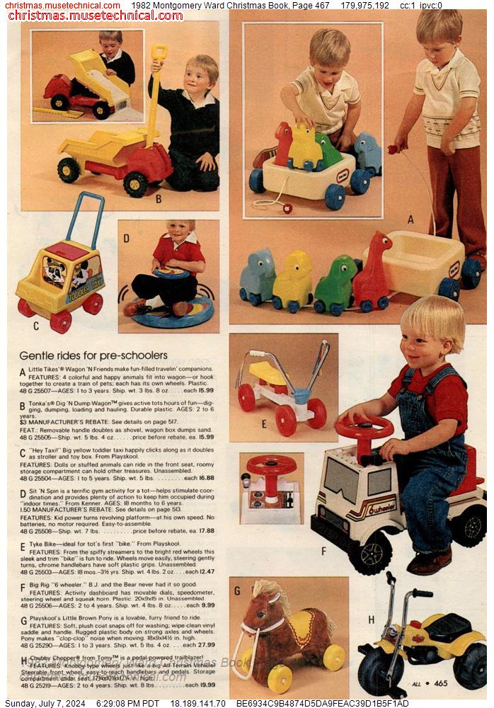 1982 Montgomery Ward Christmas Book, Page 467