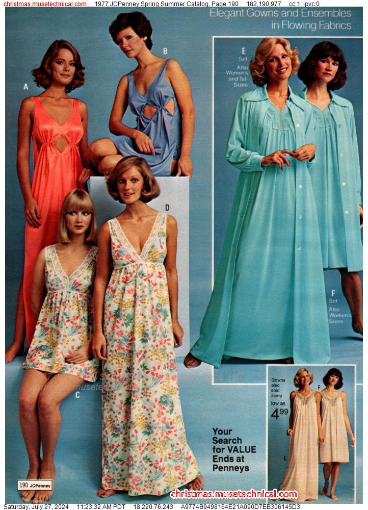 1977 JCPenney Spring Summer Catalog, Page 190