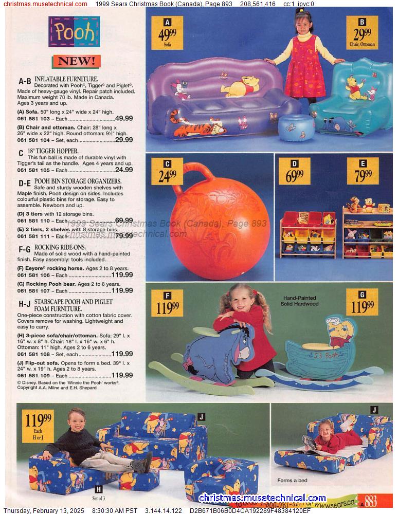 1999 Sears Christmas Book (Canada), Page 893