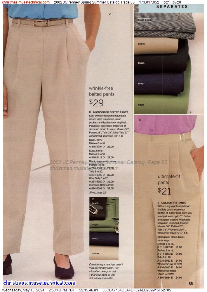 2002 JCPenney Spring Summer Catalog, Page 85
