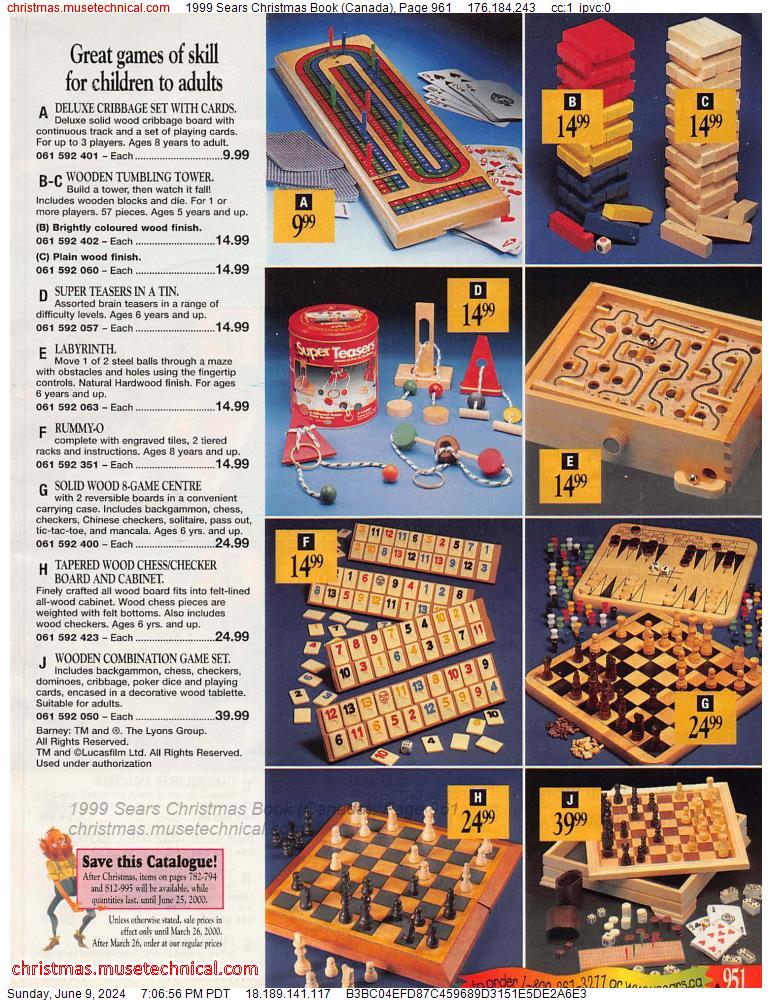 1999 Sears Christmas Book (Canada), Page 961