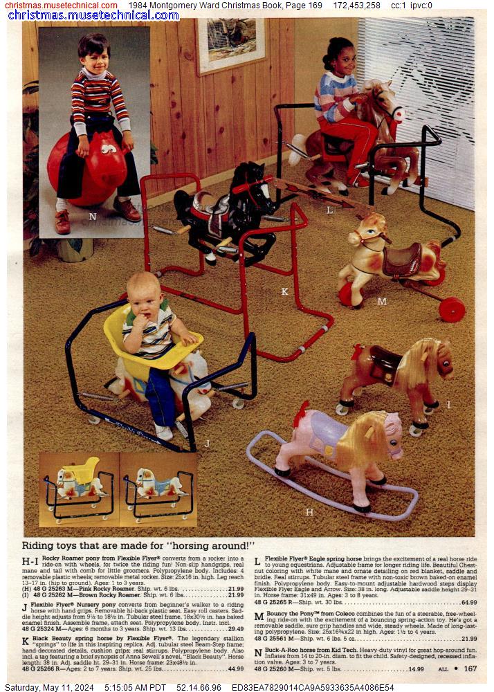 1984 Montgomery Ward Christmas Book, Page 169
