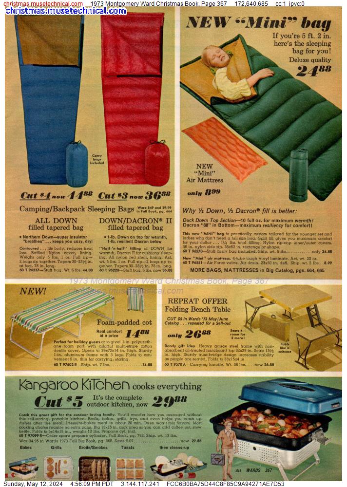 1973 Montgomery Ward Christmas Book, Page 367
