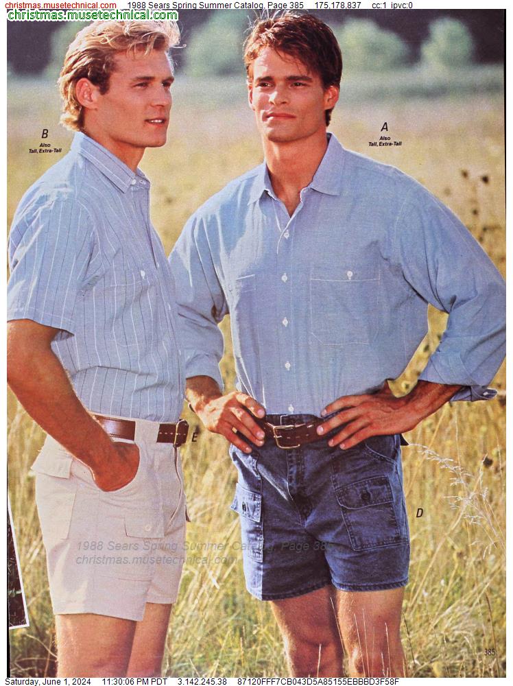 1988 Sears Spring Summer Catalog, Page 385