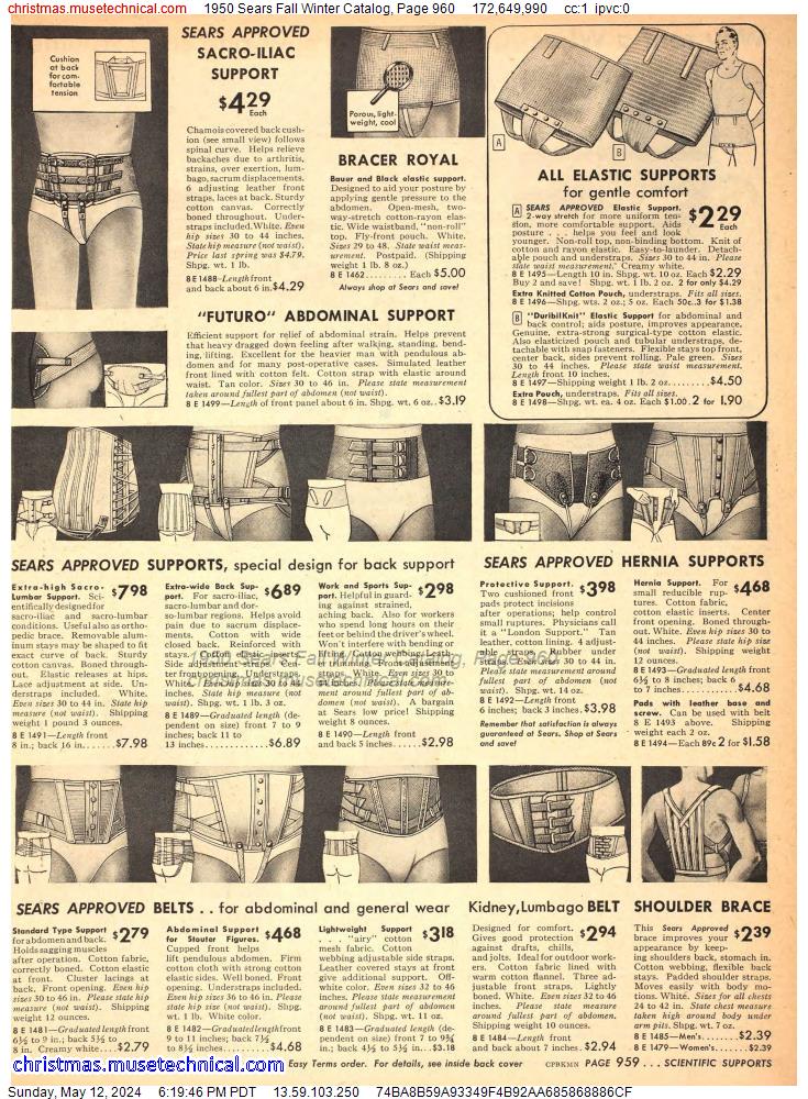 1950 Sears Fall Winter Catalog, Page 960