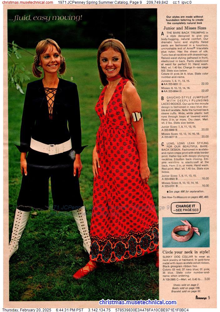 1971 JCPenney Spring Summer Catalog, Page 9