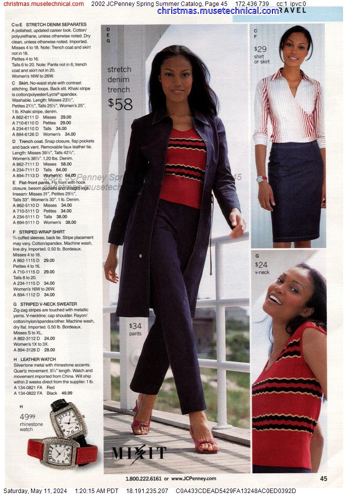 2002 JCPenney Spring Summer Catalog, Page 45