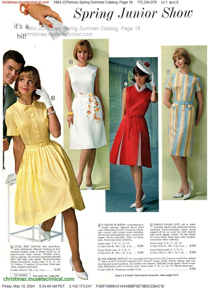 1964 JCPenney Spring Summer Catalog, Page 18