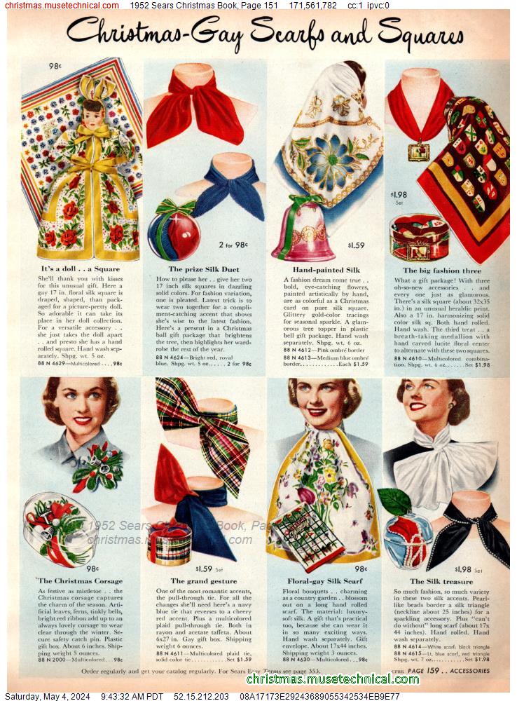 1952 Sears Christmas Book, Page 151