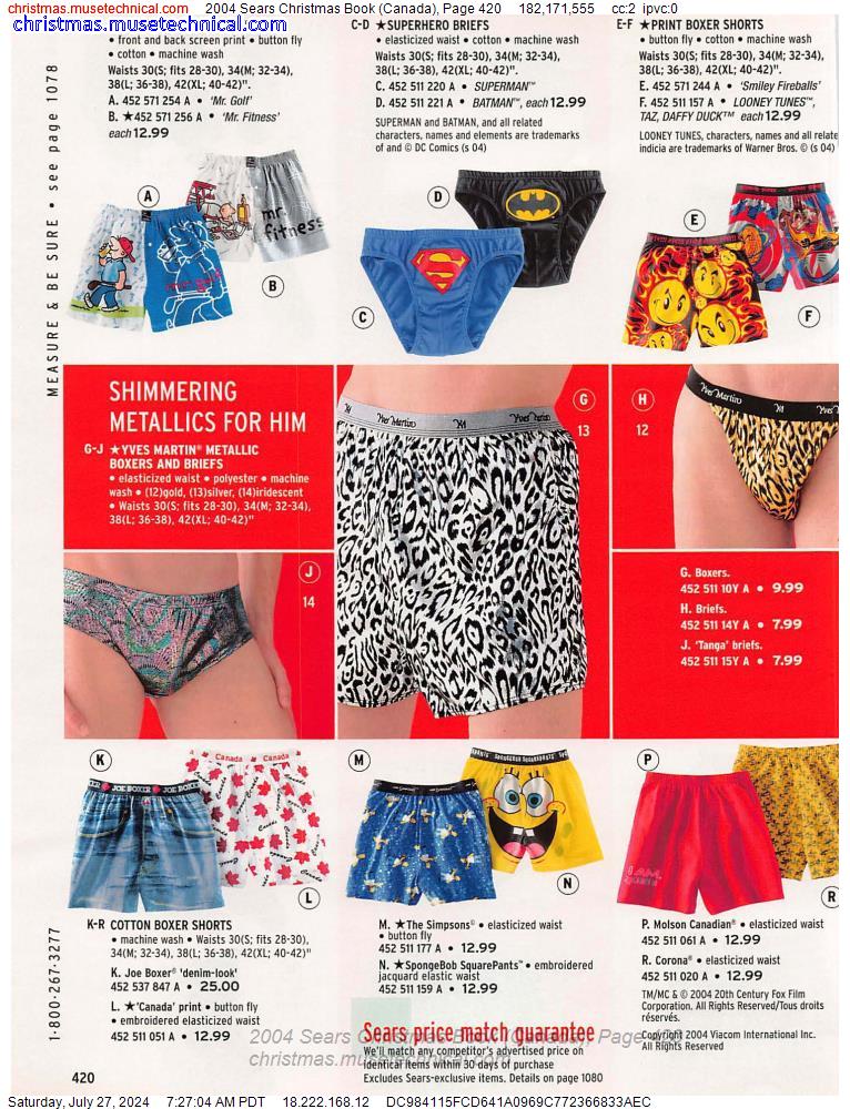 2004 Sears Christmas Book (Canada), Page 420