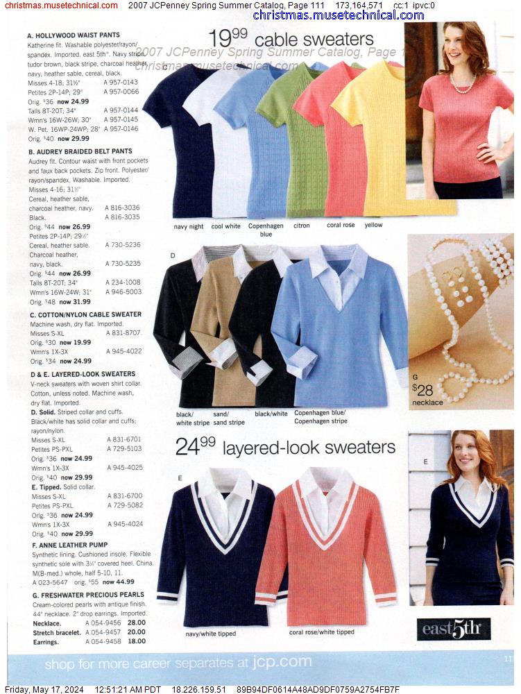 2007 JCPenney Spring Summer Catalog, Page 111