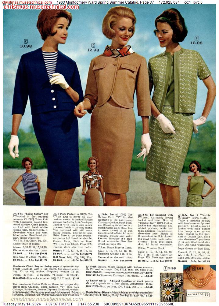 1963 Montgomery Ward Spring Summer Catalog, Page 37